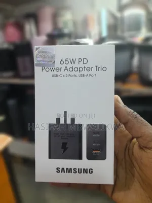 Samsung Charger 65W, Type C Port X2