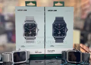Green Lion Curve Fit Smart Watch