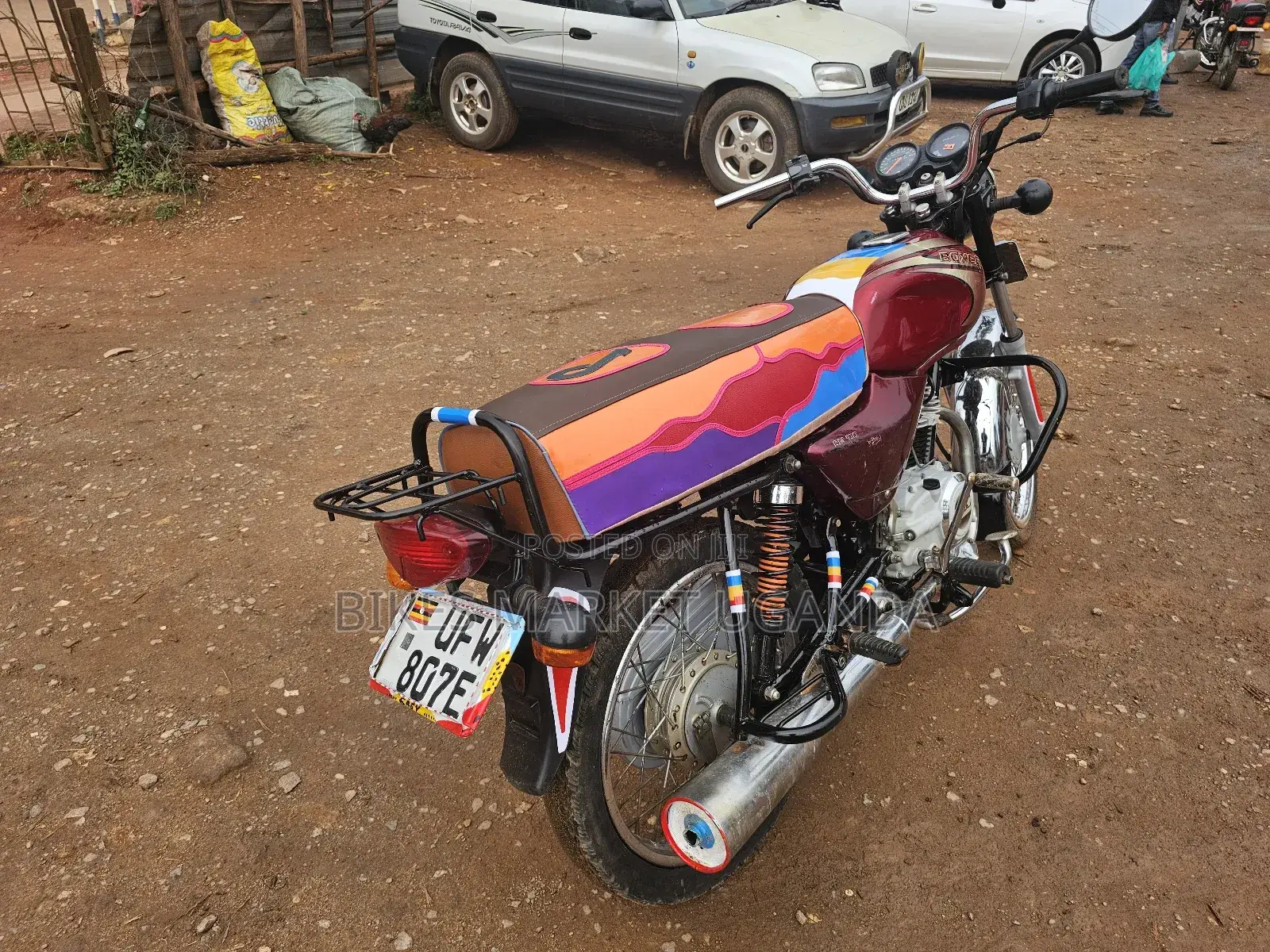 Bajaj Boxer 2024 Red