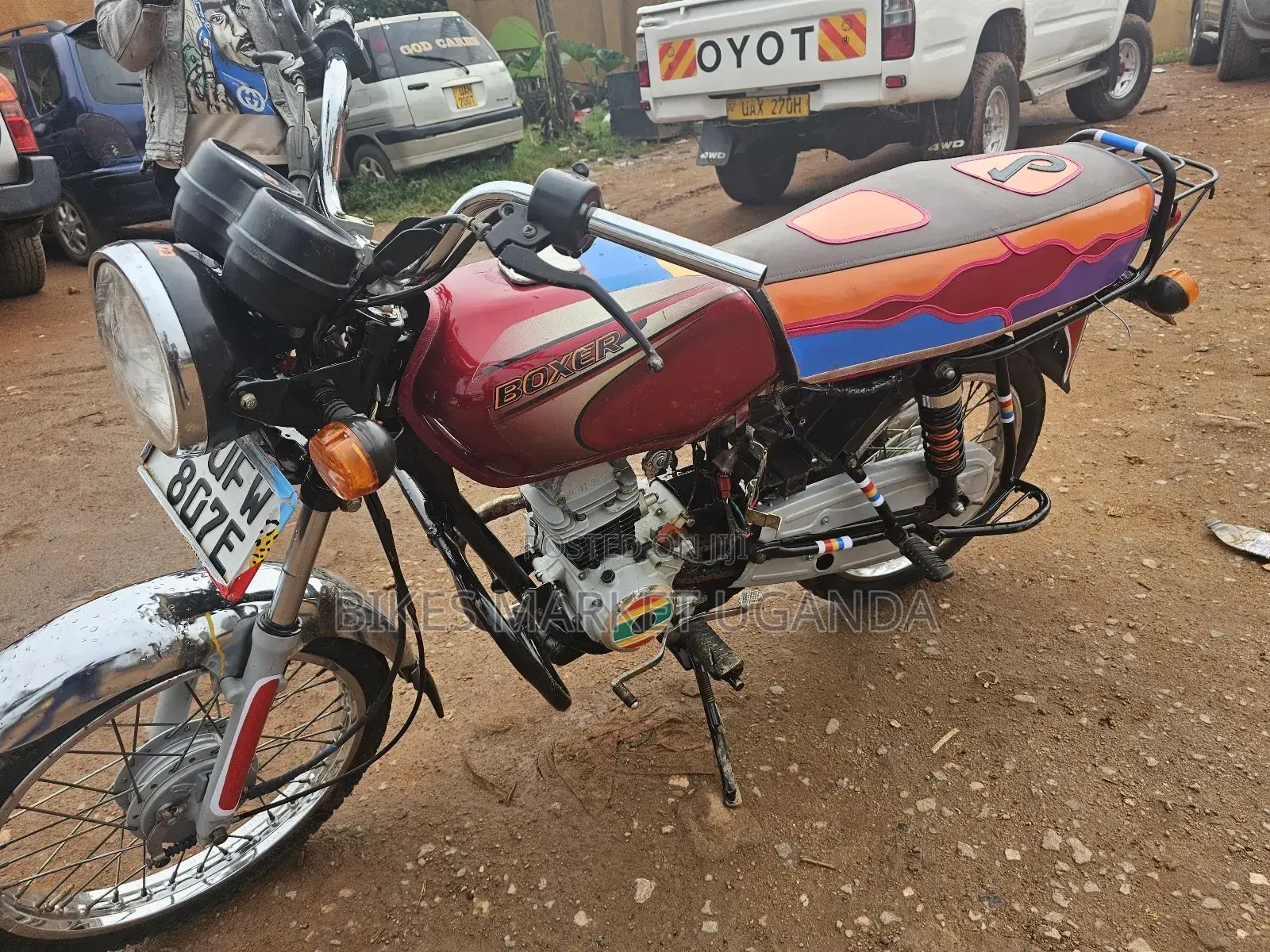 Bajaj Boxer 2024 Red