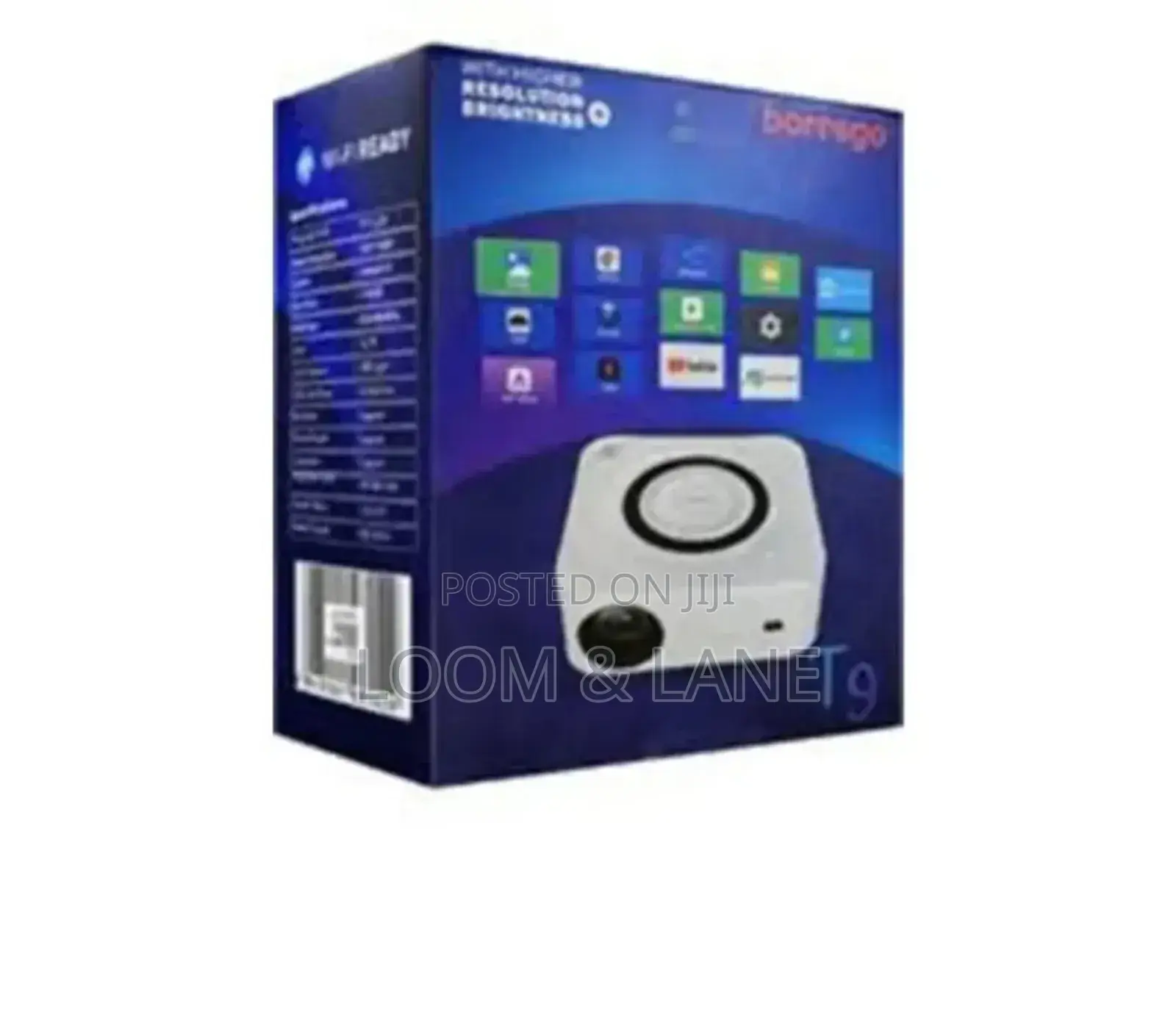 Borrego T9 LED Android Wifi Projector