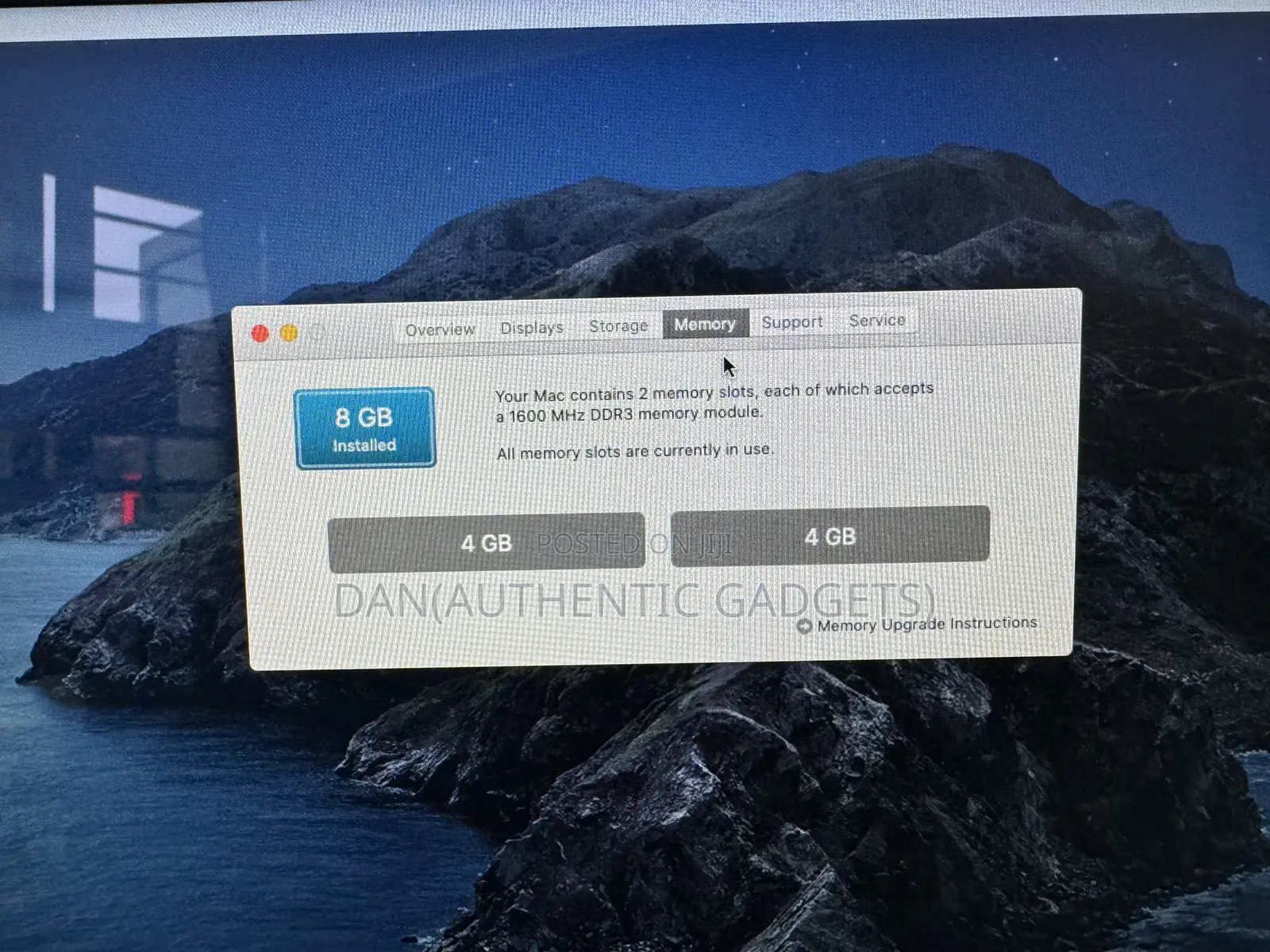 Desktop Computer Apple iMac 8GB Intel Core I5 SSHD (Hybrid) 1T