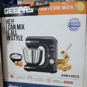 3 in 1 Geepas Stand Mixer