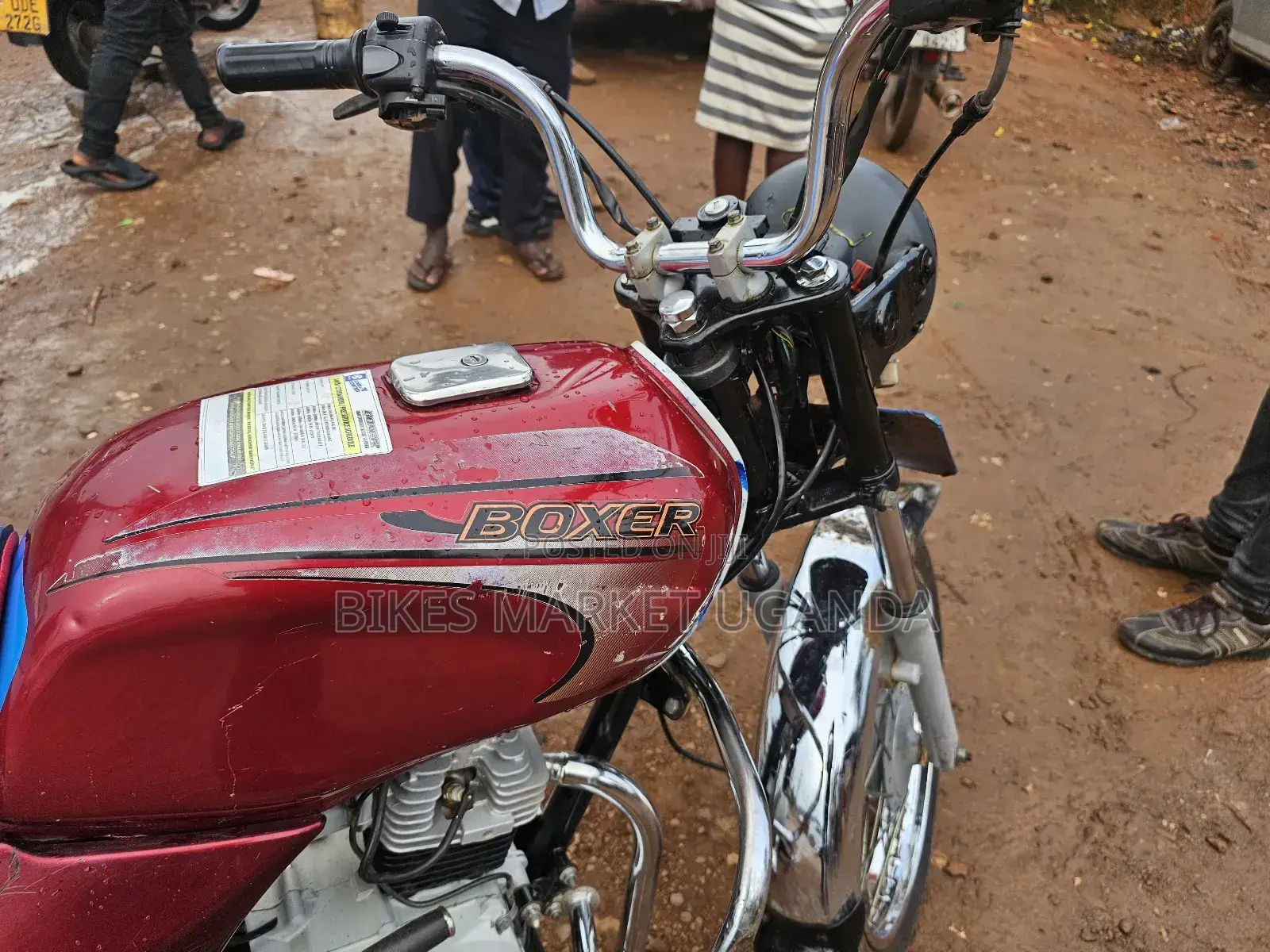 TVS HLX 125 2019 Red