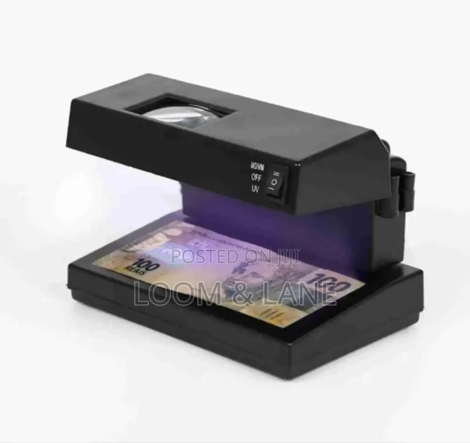Handy Portable Fake Note Detector With a UV Light