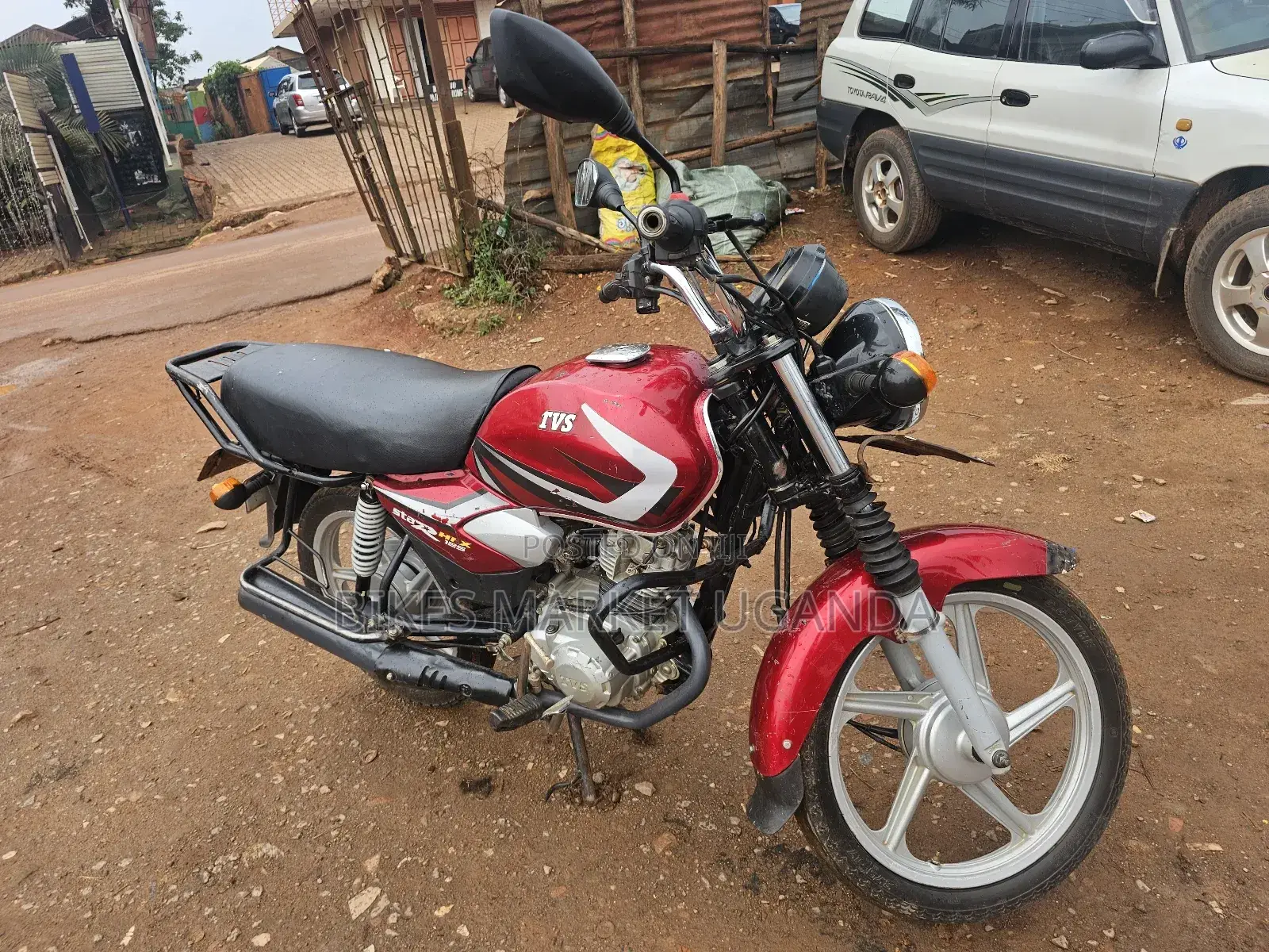 TVS HLX 125 2023 Red