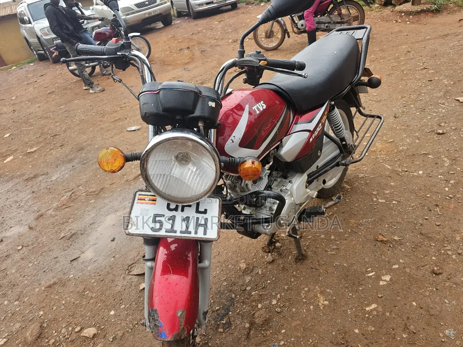 TVS HLX 125 2023 Red