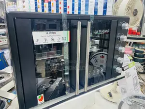 Electric Pizza Oven With Double Door With Stainsteel Panel