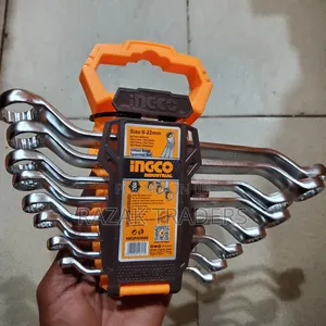 Ingco Spanner Set 8pc Double Ring 6-22mm