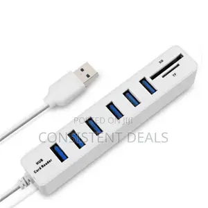 6 Pots USB Card Reader Hub