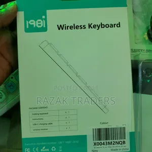 1/2 Wireless Number Keyboard - Handheld Number Keypad