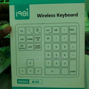 1/2 Wireless Number Keyboard - Handheld Number Keypad