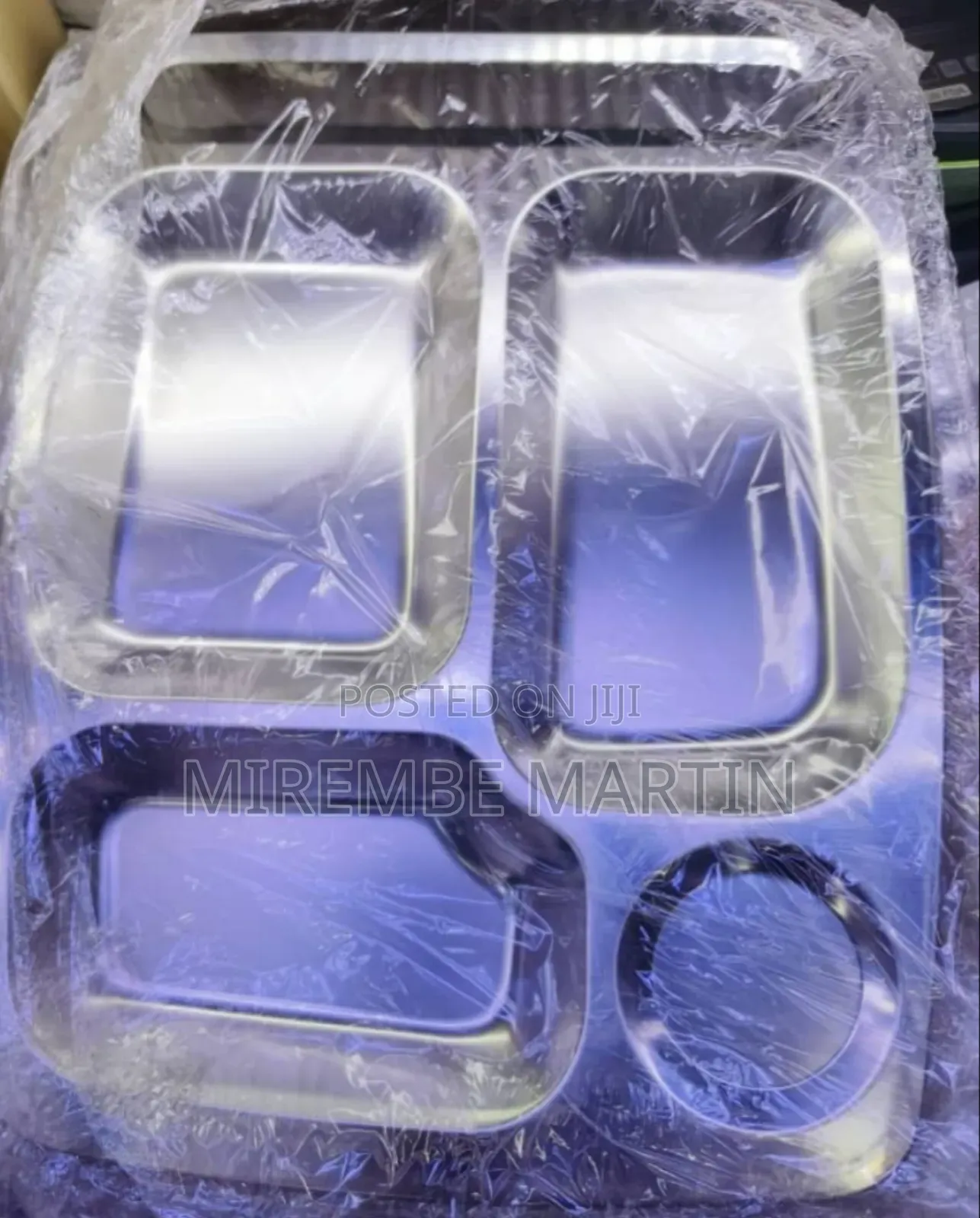 Stainless Food Plates