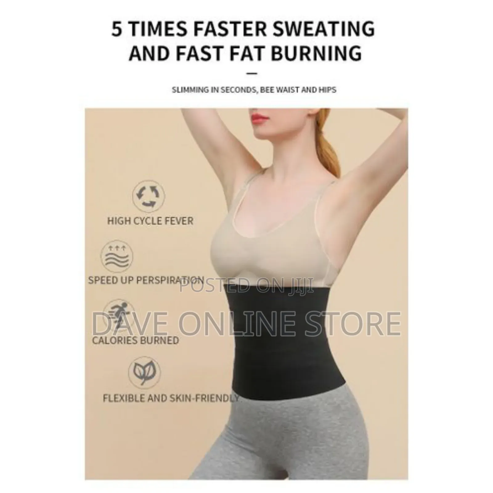 Waist Trainer Long Belt Tummy Wrap Slimming Belt