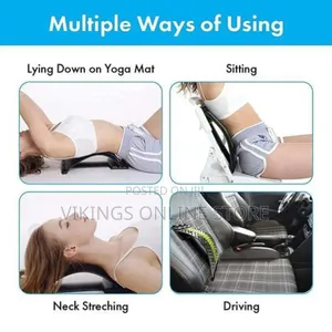 Back Massager Stretcher Lumbar Support Back Pain Relief