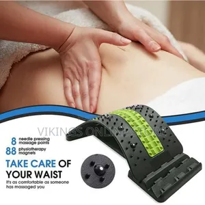Back Massager Stretcher Lumbar Support Back Pain Relief