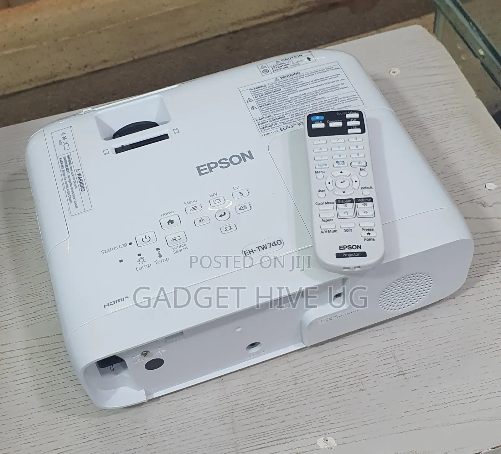 Epson Projector With Remote