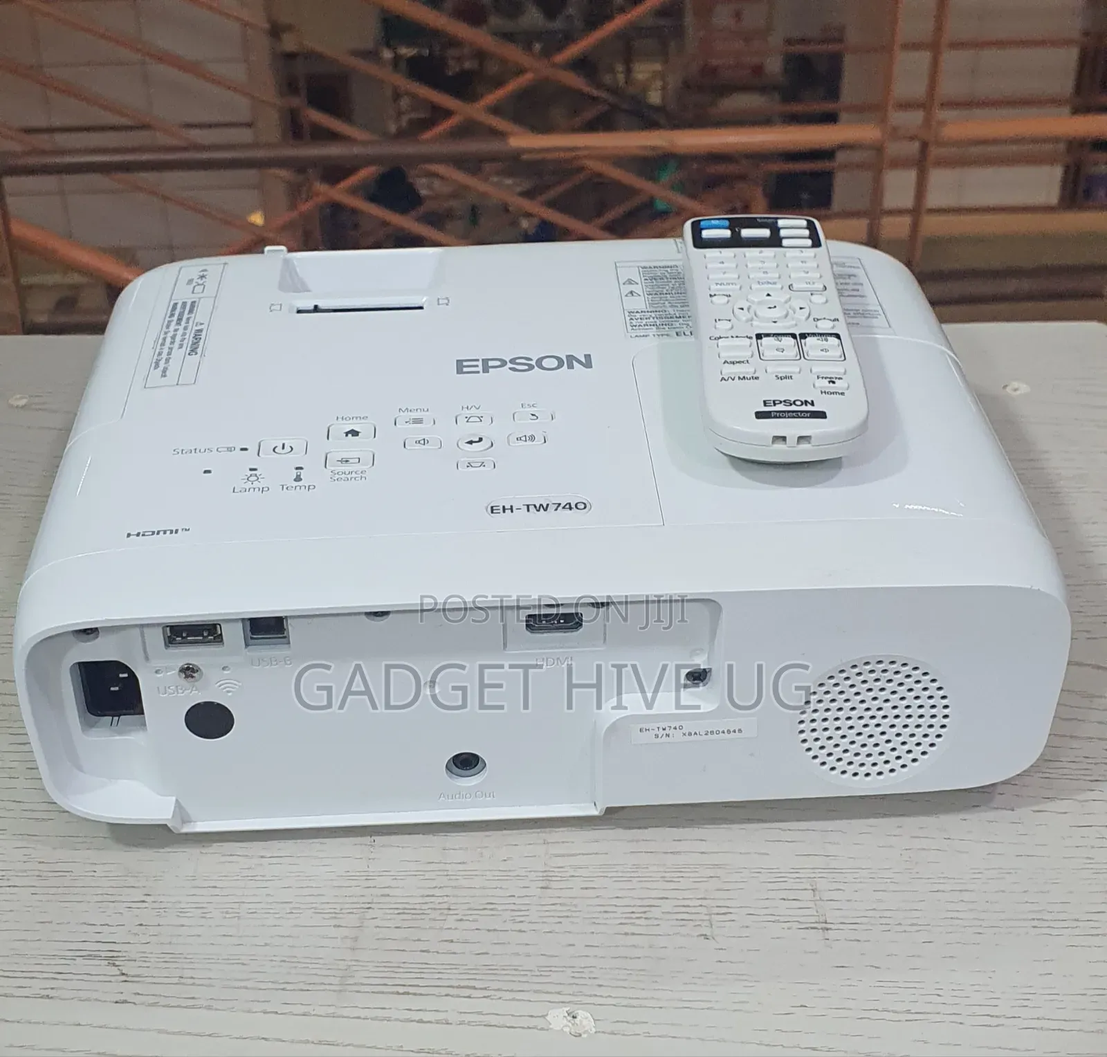 Epson Projector With Remote