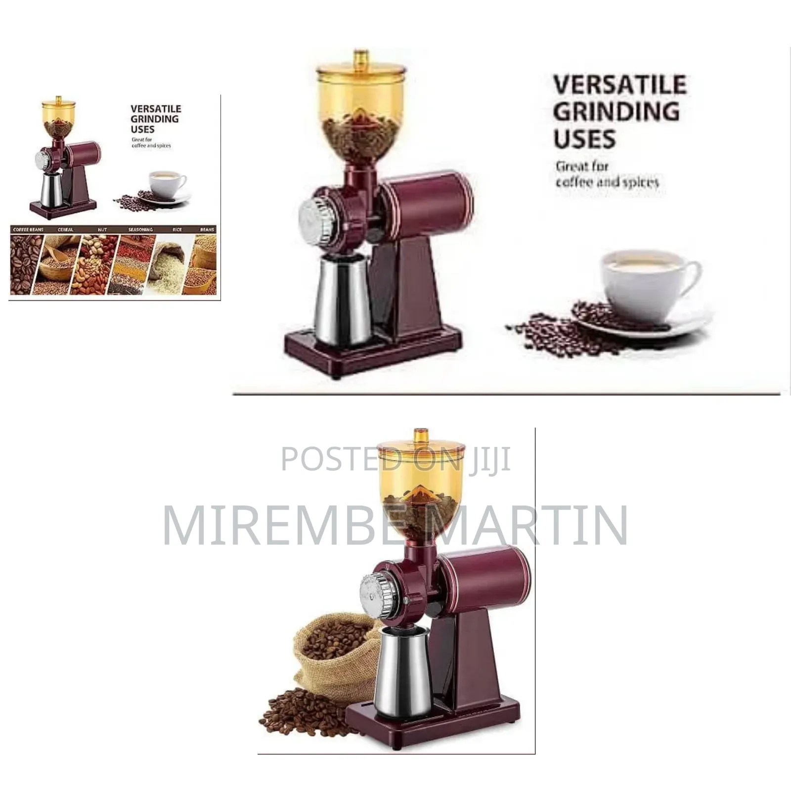 Adjustable Electric Coffee Grinder