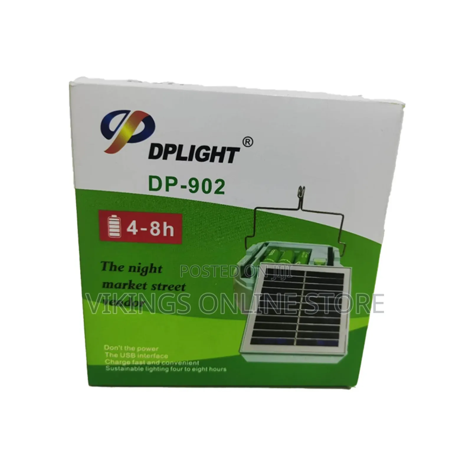 Portable Out-Door Camping Light: Solar Rechargeable Battery