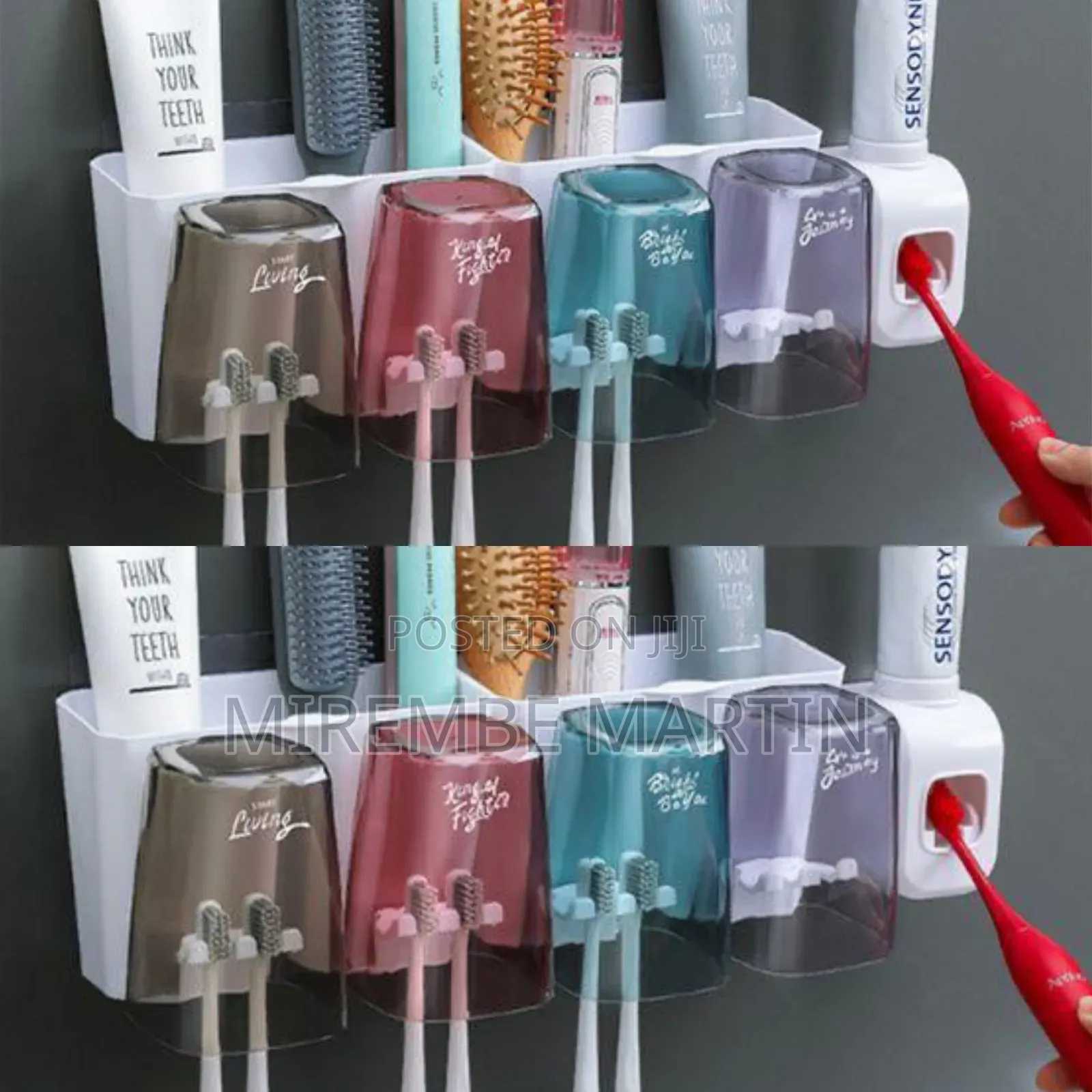 Smart Mounted Toothbrush Holder