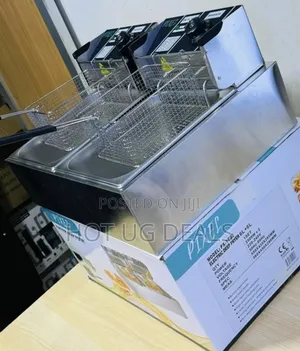 Pixel Commercial Deep Fryer- Electric Deep Fryer 12l -silver