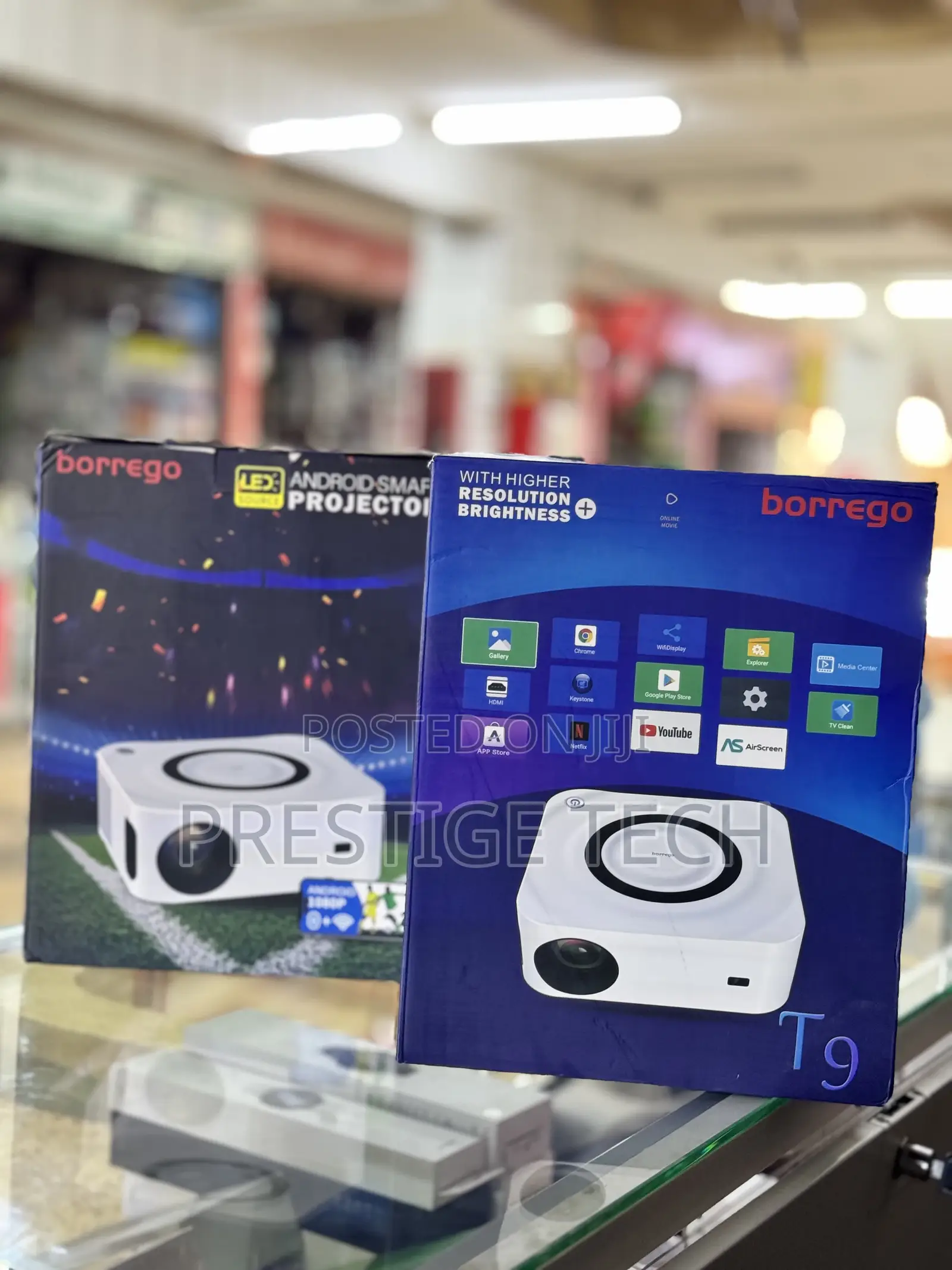 Borrego T9 Smart Android Projector