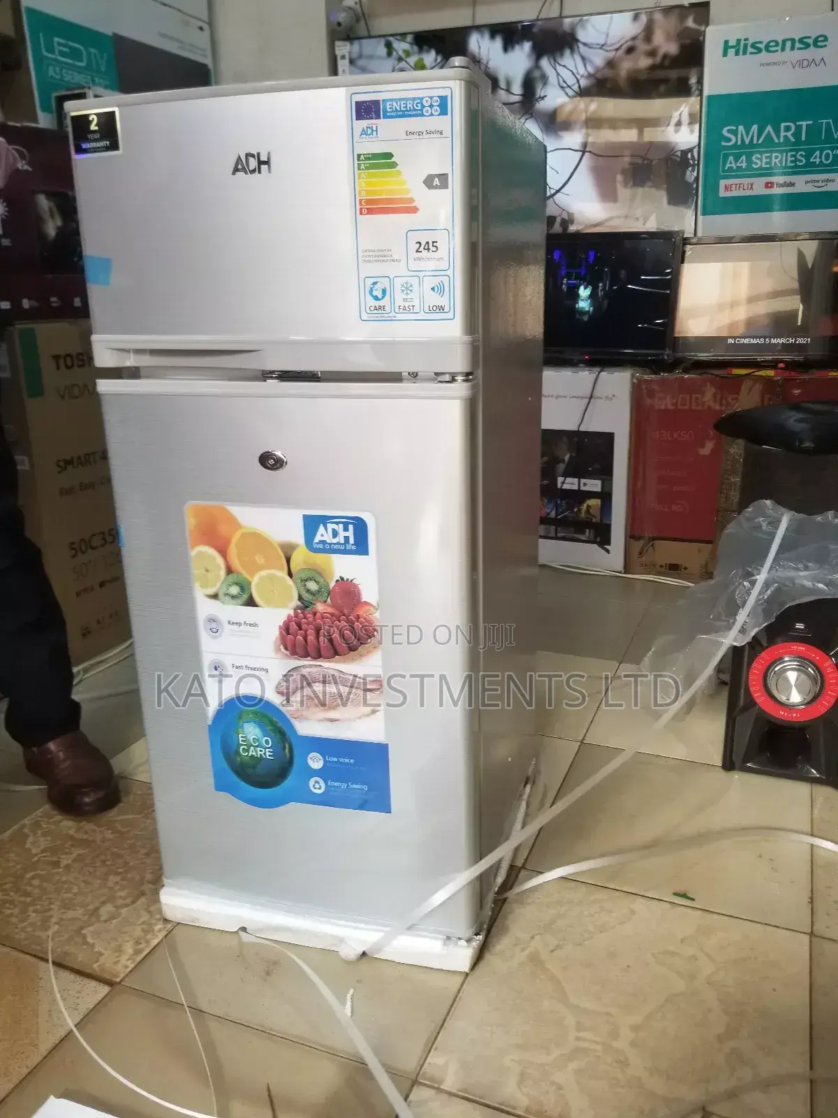 150litrs Adh Double Door Fridge
