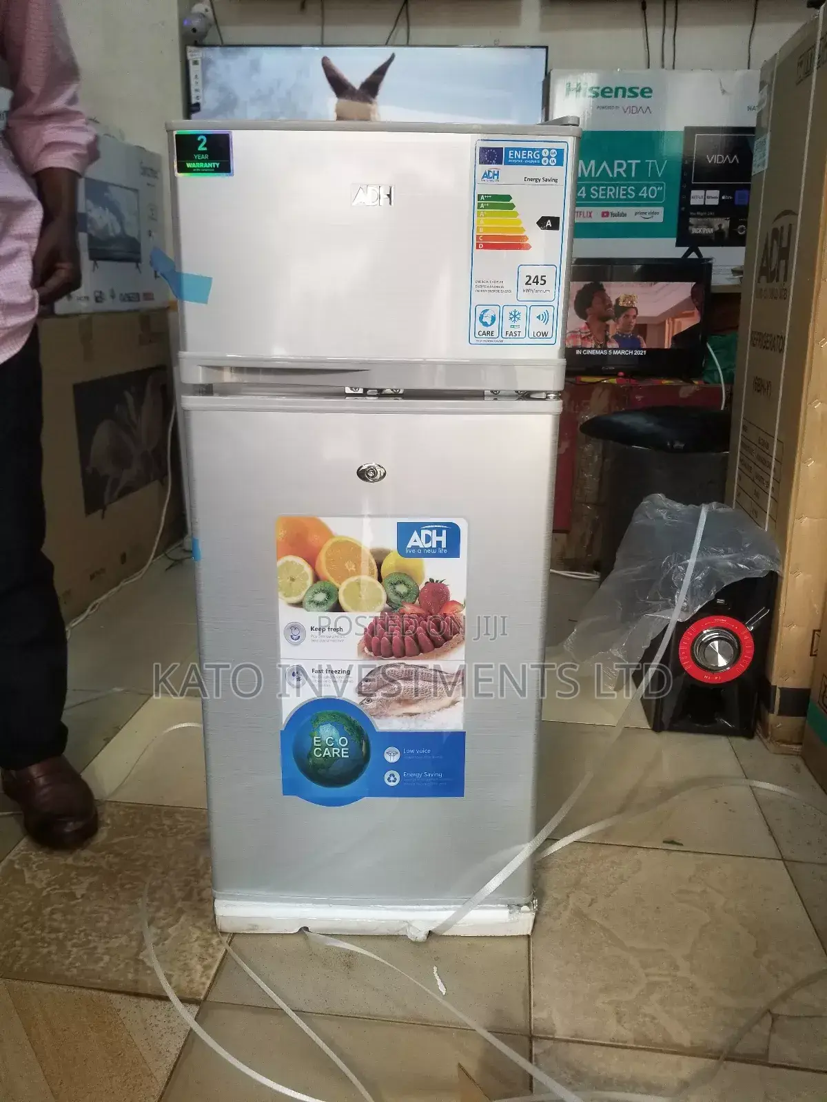 150litrs Adh Double Door Fridge