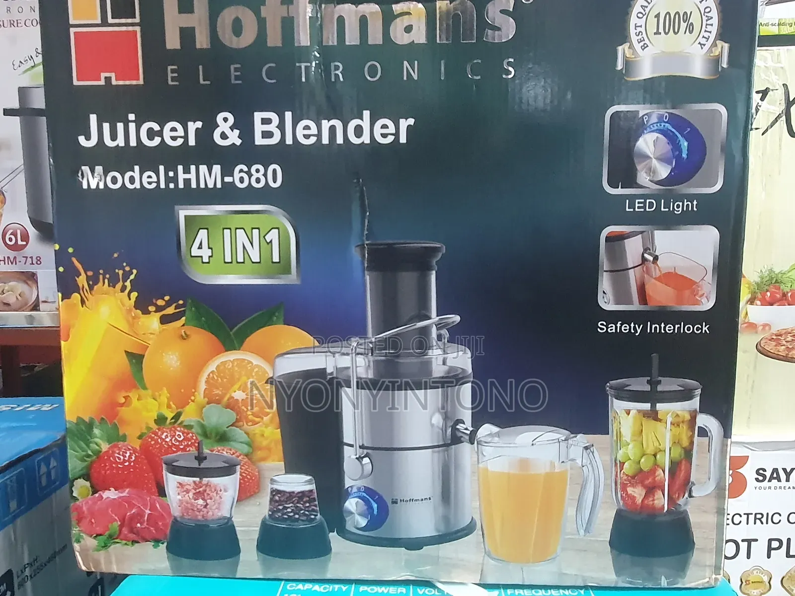 Hoffmans 4 in 1 Juicer and Blender