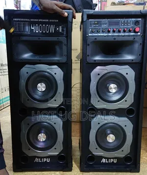 AILIPU Dual Party Speaker With Bluetooth 9036 - Black