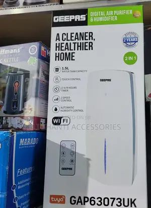 Geepas Digital Air Purifier Humidifier