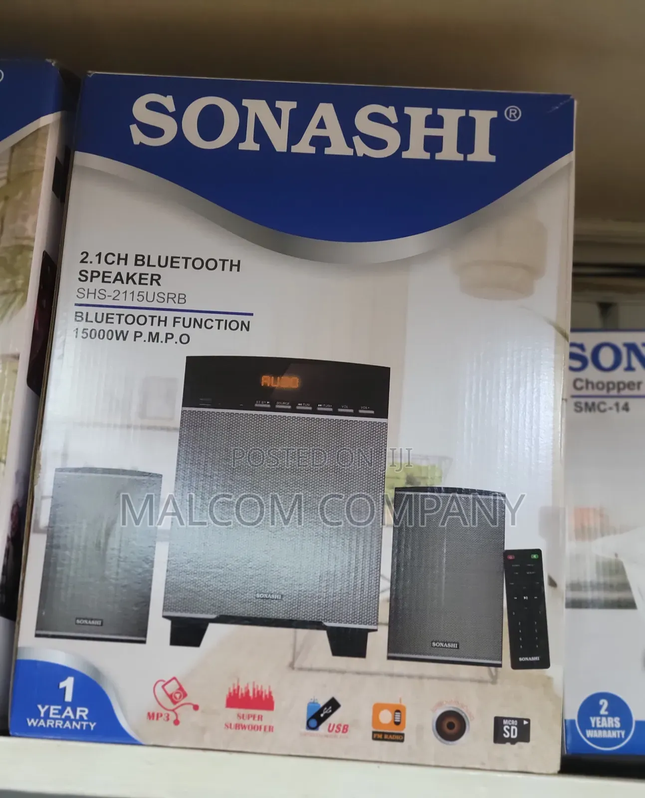 Sonash Sub Woofer/ Sound System/ Bluetooth Speaker Wz Remote