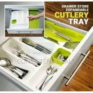 Expandable Cutlery Tray and Drawer