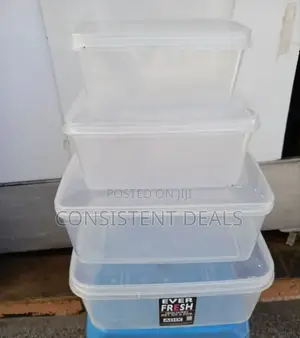 Ever Fresh 5in1 Clear Storage Containers