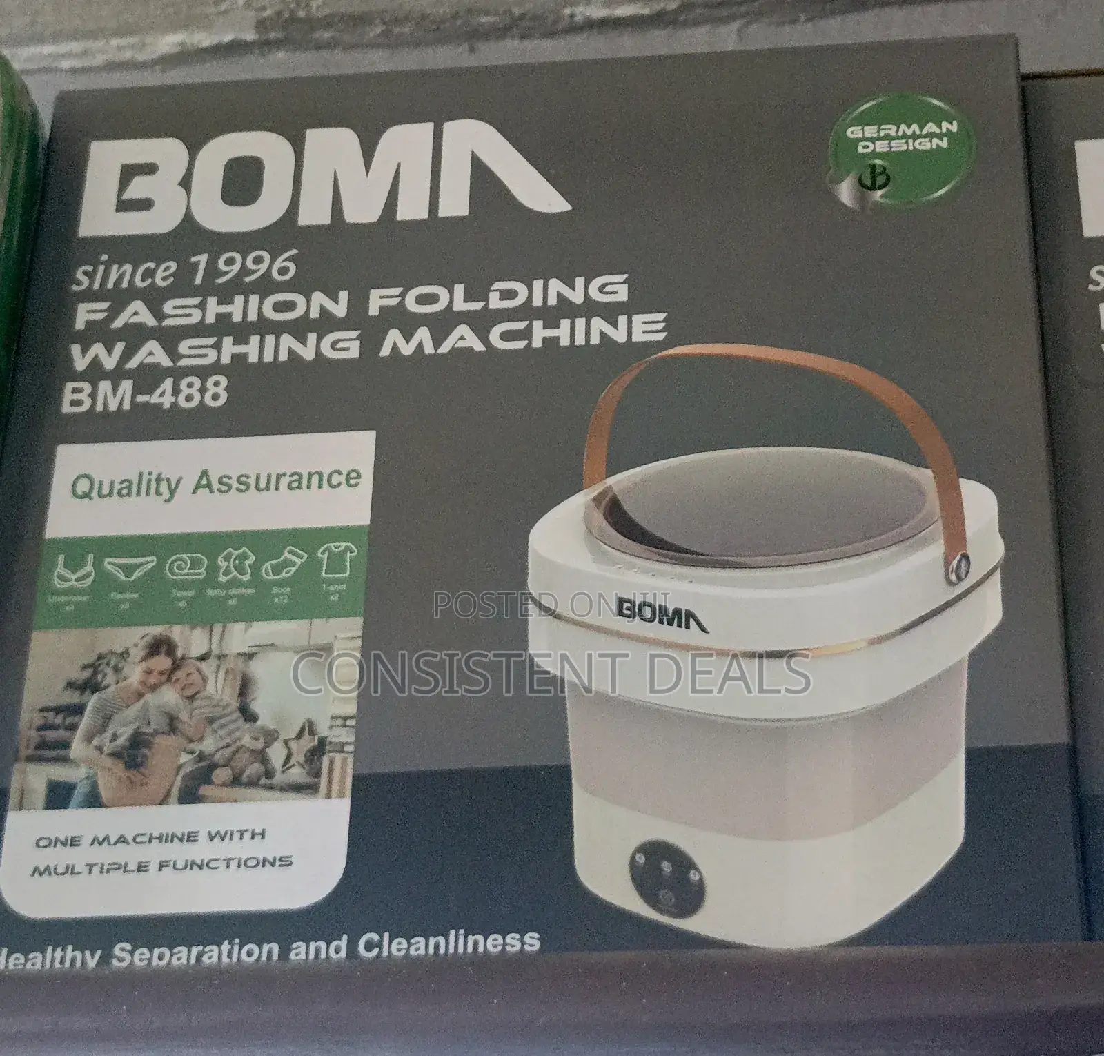 BOMA Foldable Mini Washing Machine