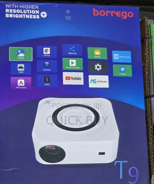 Trendy Borrego T9 High-Tech Wireless Smart Projector Full HD