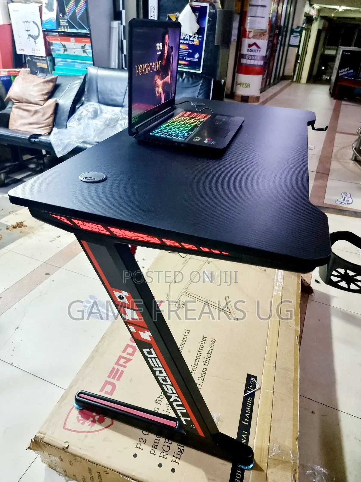 Gaming Table Dead Skull