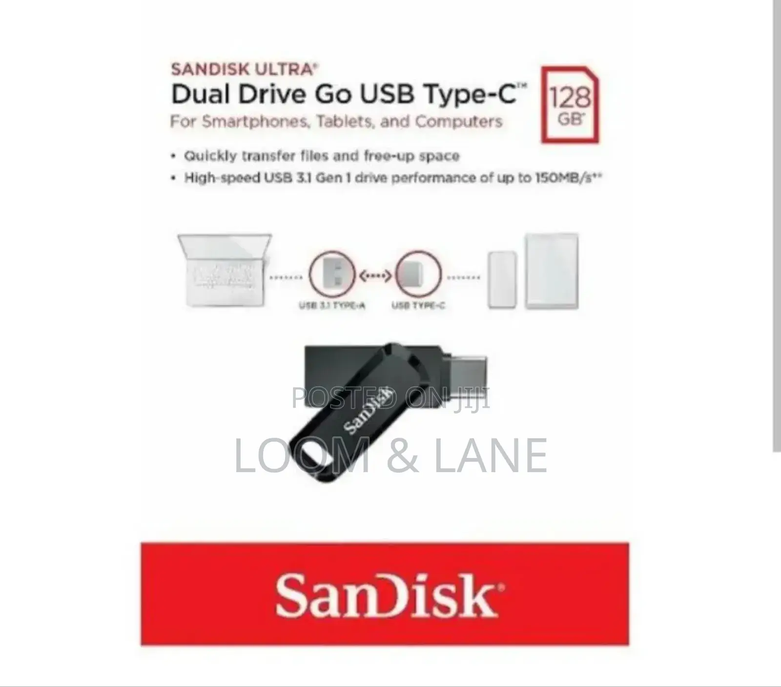 Sandiskdual Drive Go USB Type-c