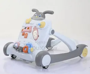 3 in 1 Anti- Rollover Multifunctional Foldable Baby Walker