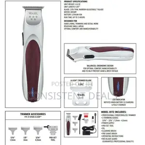 Wahl a-Lign Rechargeable Hair Trimmer