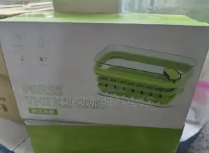 Press the Ice Grid Ice Cube Tray and Box