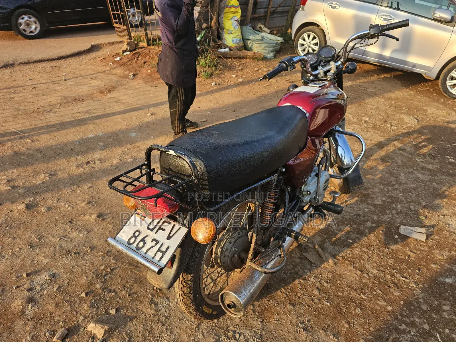Bajaj Boxer 2024 Red