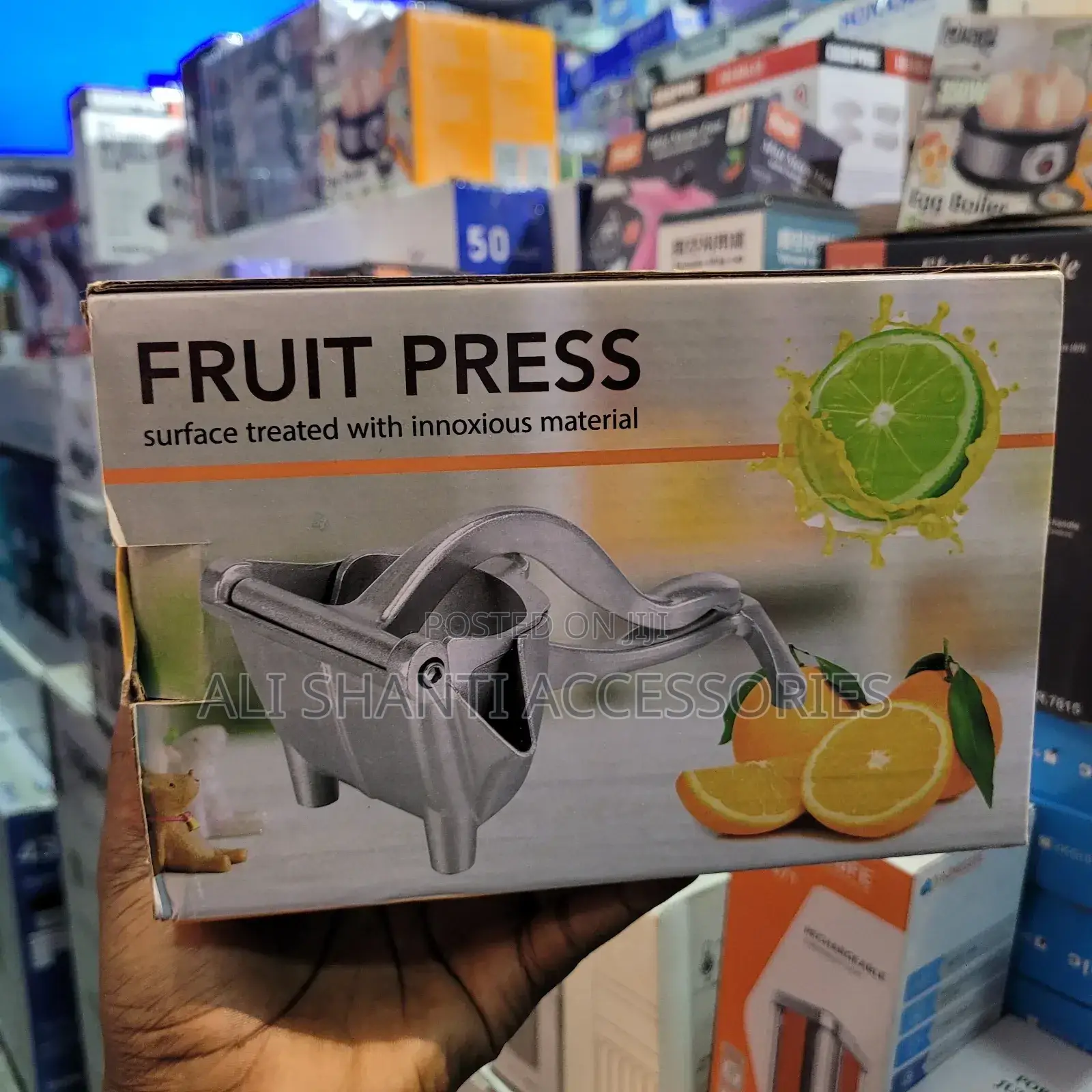 Fruit Press Manual Juice Squeezer Handheld Juice Extractor