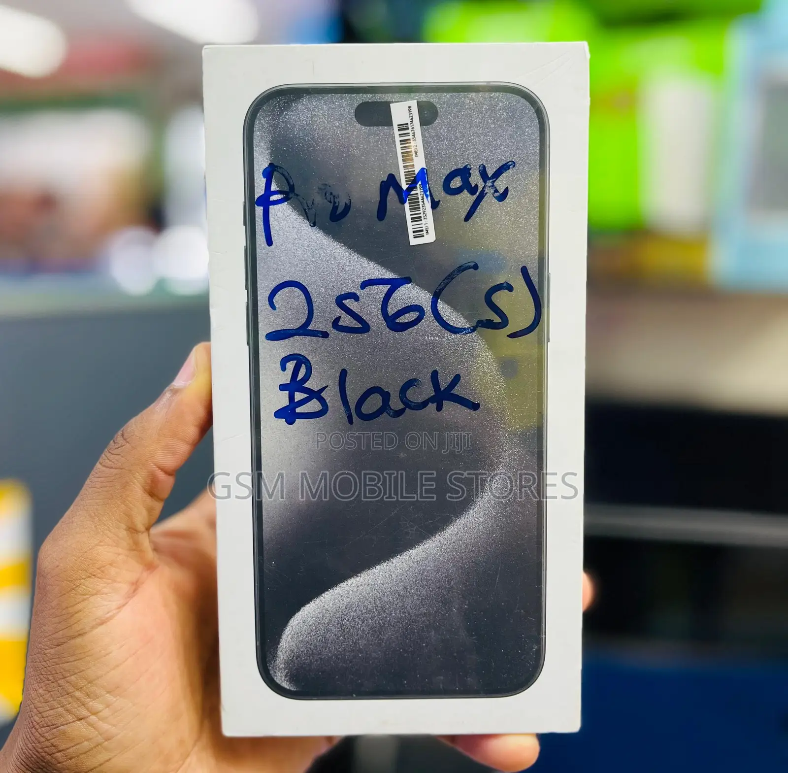 New Apple iPhone 15 Pro Max 256 GB Black