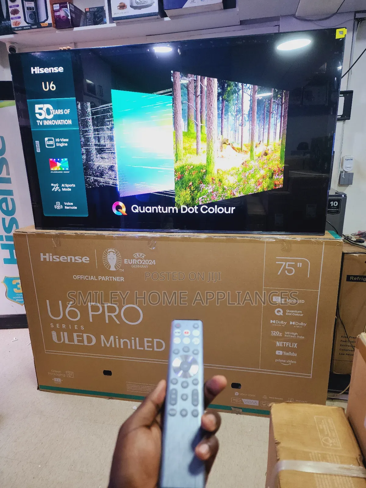 Uled Miniled Hisense U6 PRO 75inches
