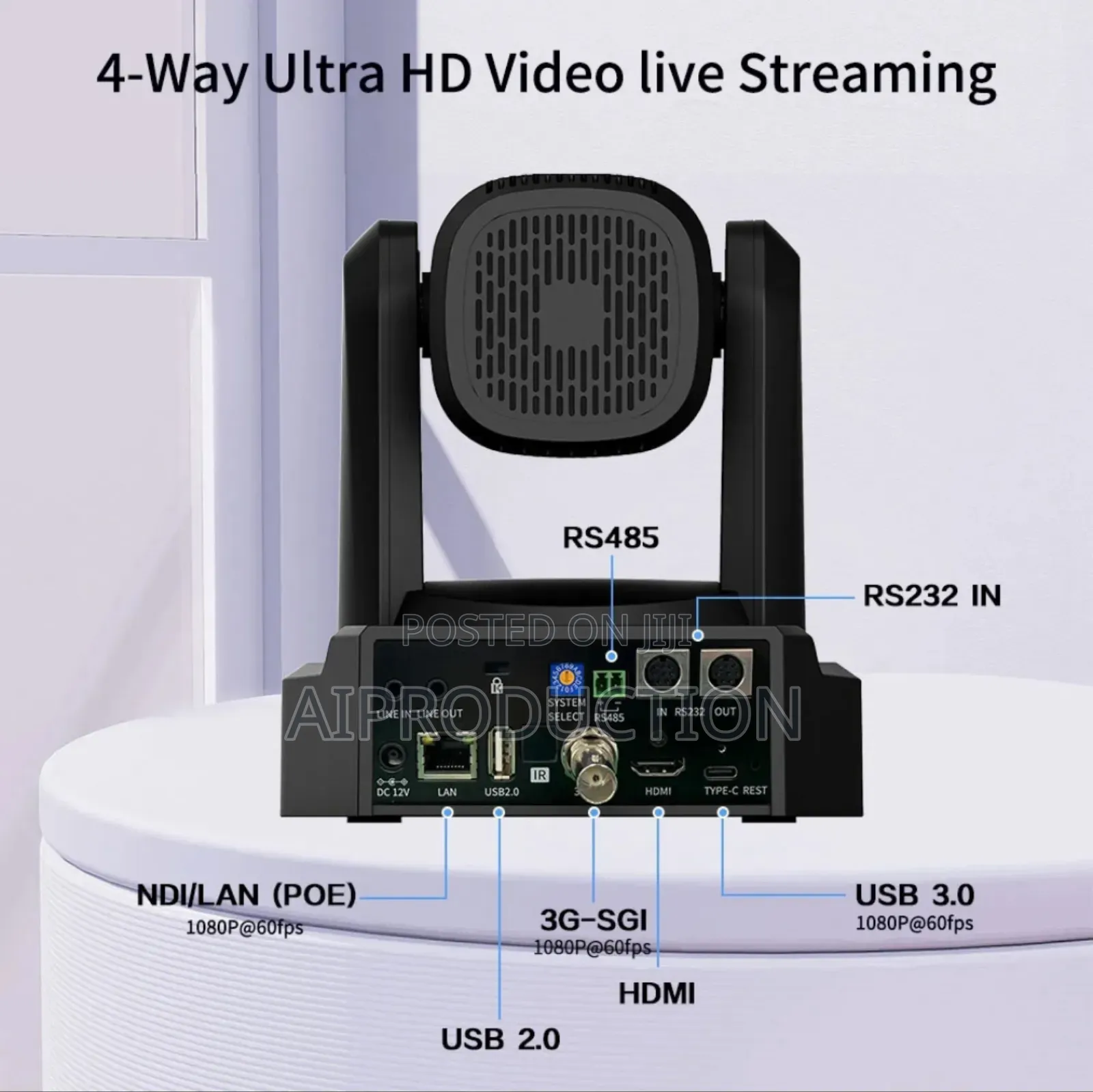 PTZ Camera for Hire. Best for Broadcast, Conference Church