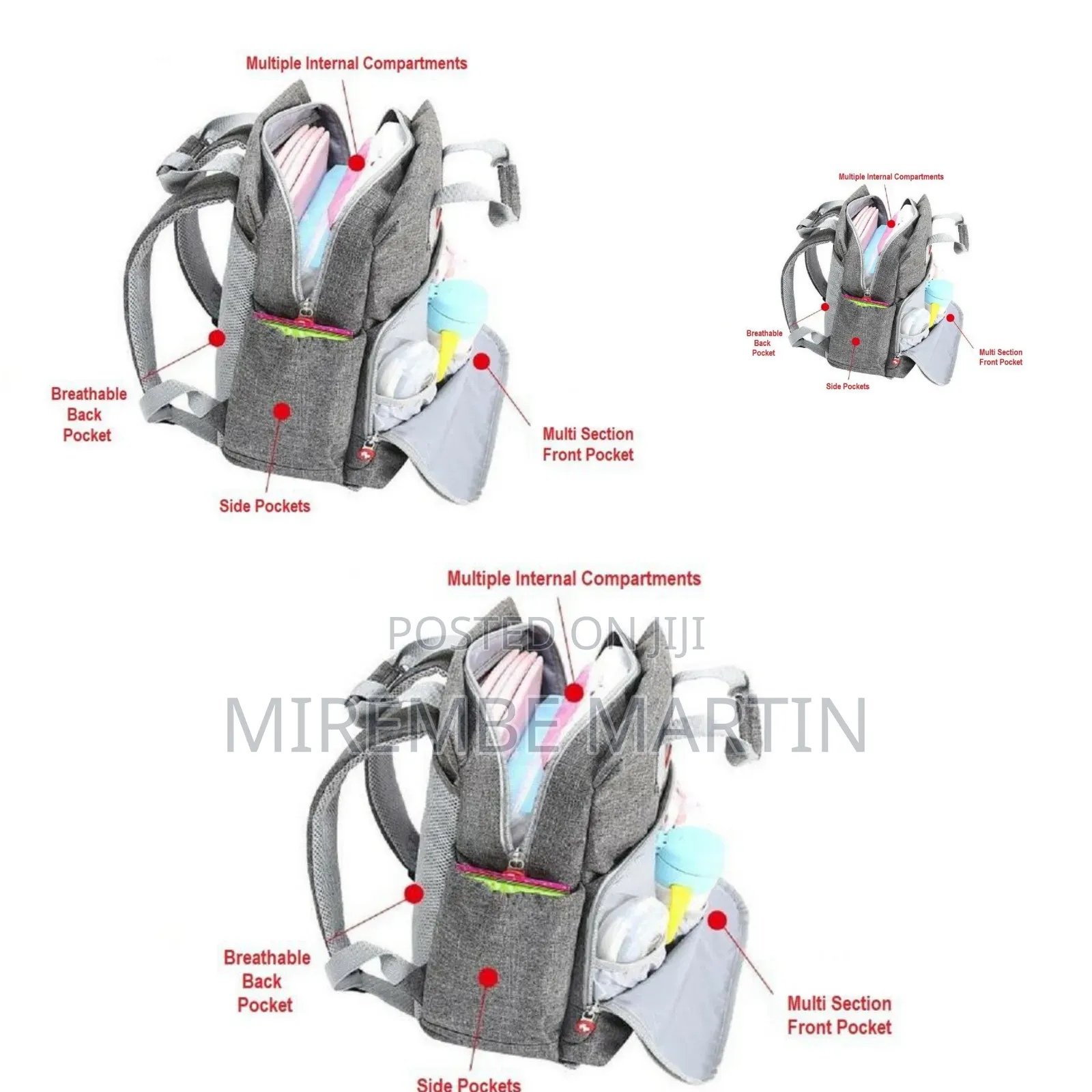 Backpack Baby Diaper Bag