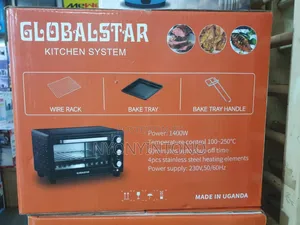 Global Star 25litres Electric Oven With Grill.