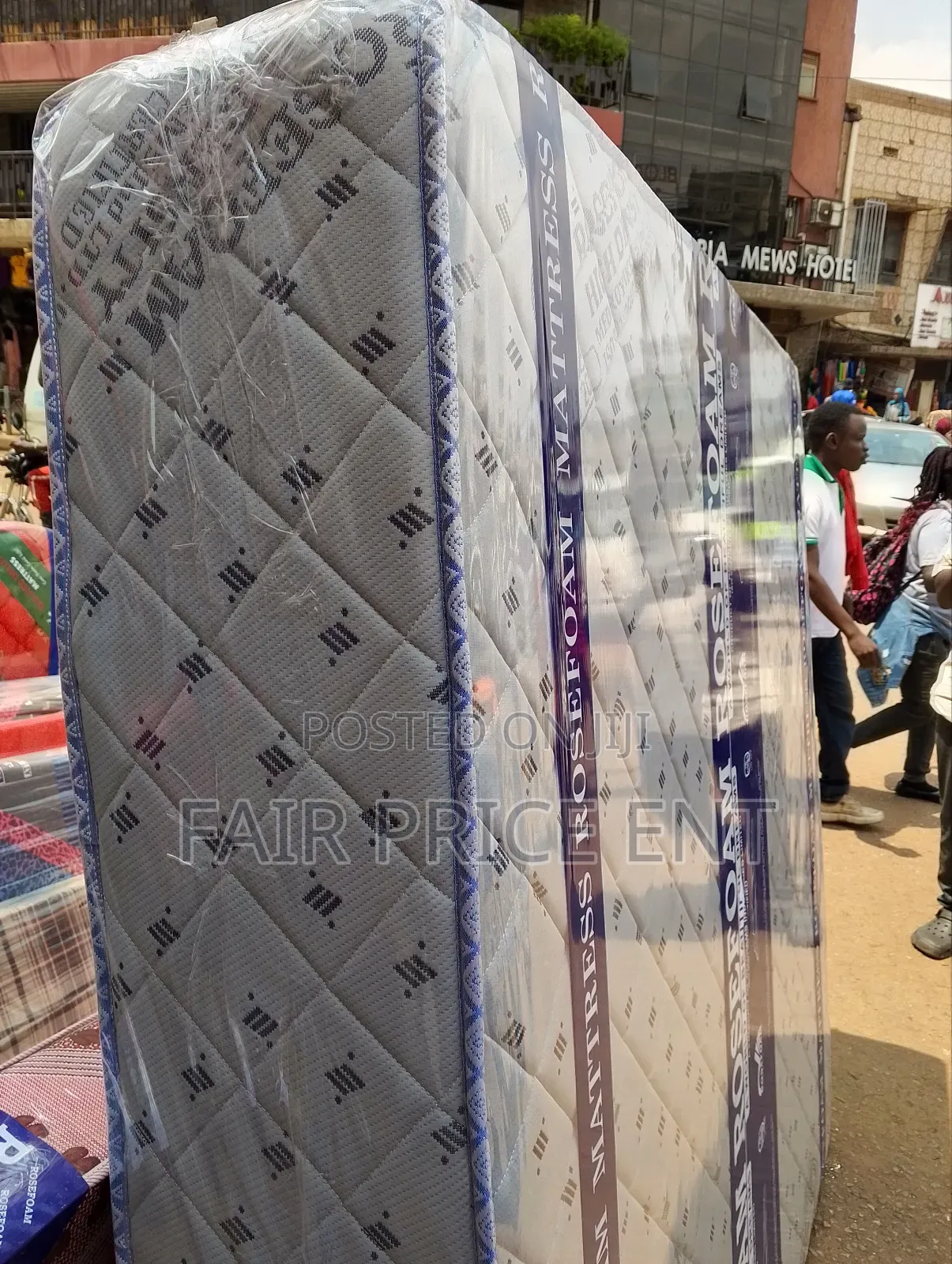 Premium High Density Smart Mattress. 6*6*12inches.( White)